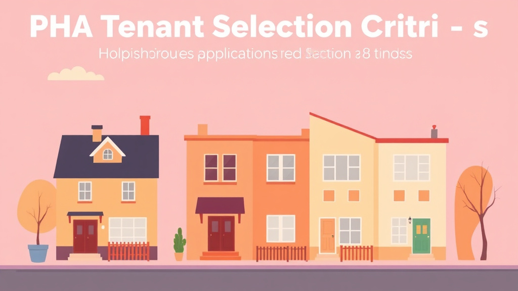 Detailed visual representation of PHA Tenant Selection Criteria