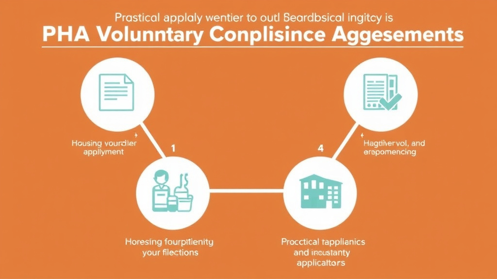 Real-world application diagram for PHA Voluntary Compliance Agreements