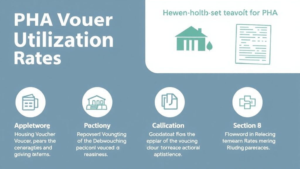 Practical workflow diagram for PHA Voucher Utilization Rates