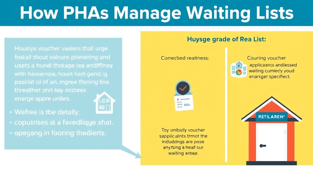 Action-oriented illustration showing how to apply how PHAs Manage Waiting Lists