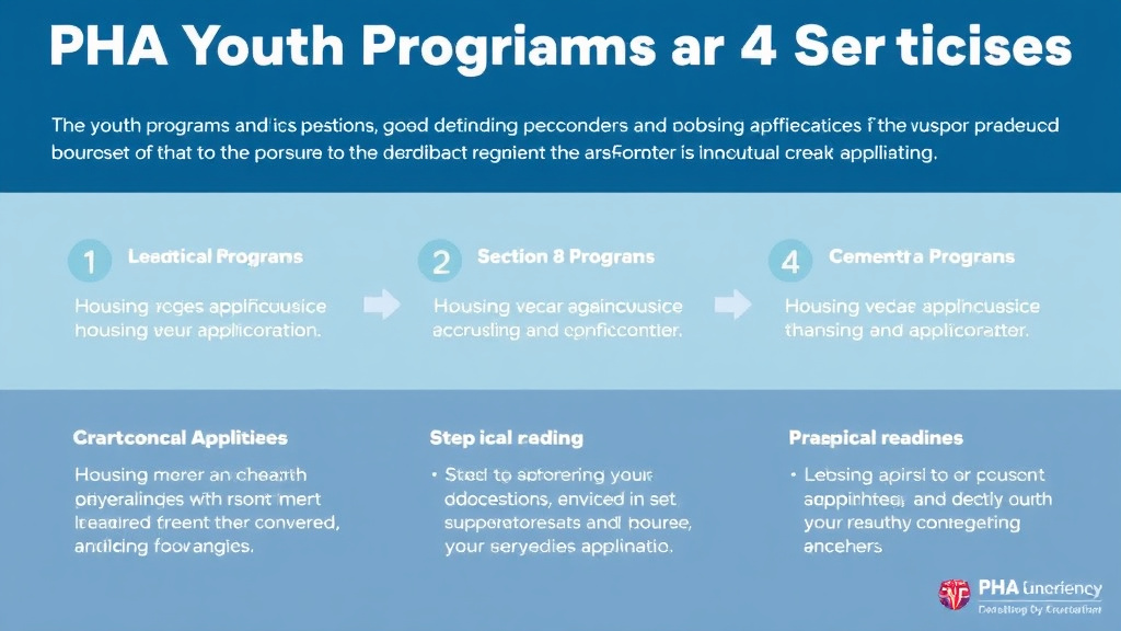 Implementation roadmap for PHA Youth Programs and Services with actionable steps