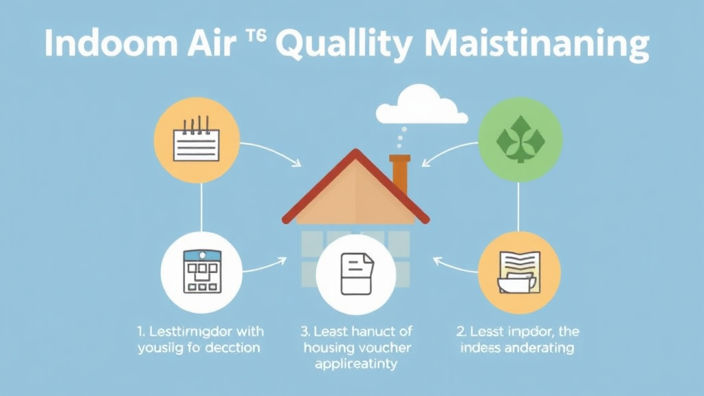 Practical workflow diagram for indoor Air Quality Maintenance