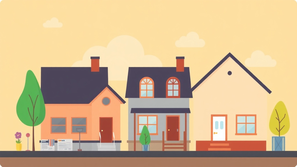 A professional illustration depicting asbestos Management Plan for Rentals