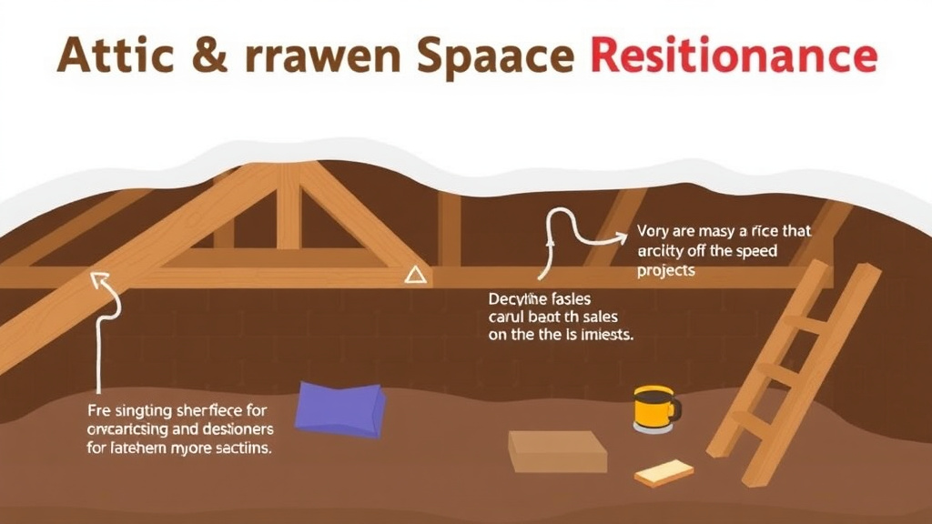 Hands-on guide visualization for attic and Crawl Space Maintenance