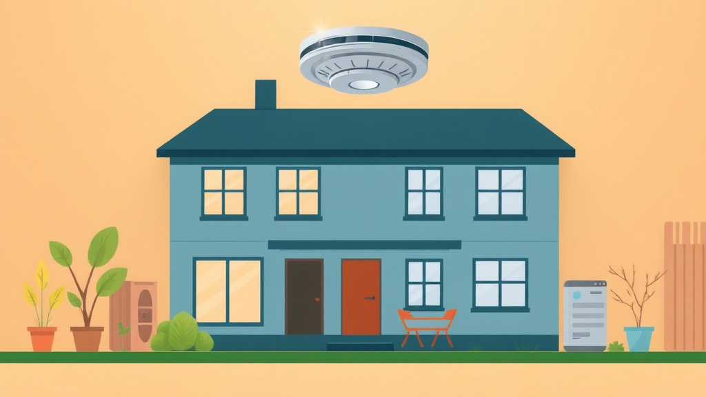 Visual overview of CO Detector Maintenance and Testing with key concepts highlighted