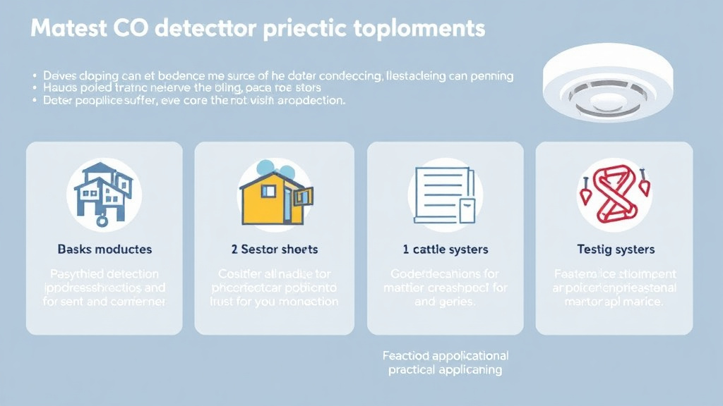 Implementation roadmap for CO Detector Maintenance and Testing with actionable steps