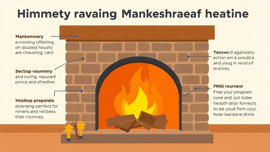 Process flow illustration for putting chimney and Fireplace Maintenance into action