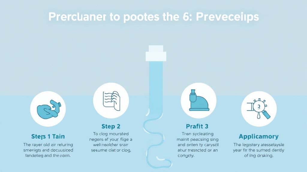 Practical workflow diagram for drain Maintenance and Clog Prevention