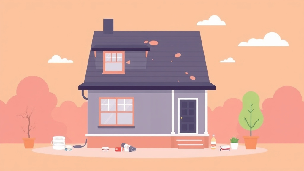 Conceptual diagram showing how exterior Paint Maintenance Guide works in practice