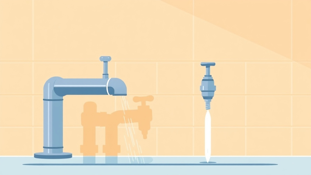 A professional illustration depicting faucet Maintenance and Repair Guide
