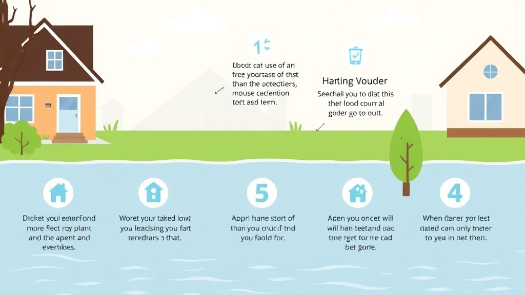 Hands-on guide visualization for flood Preparation for Rental Properties