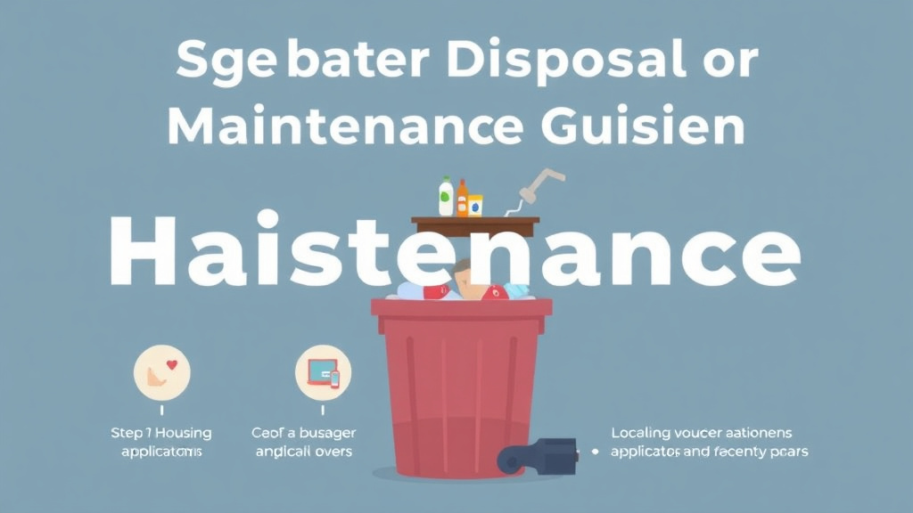 Hands-on guide visualization for garbage Disposal Maintenance Guide