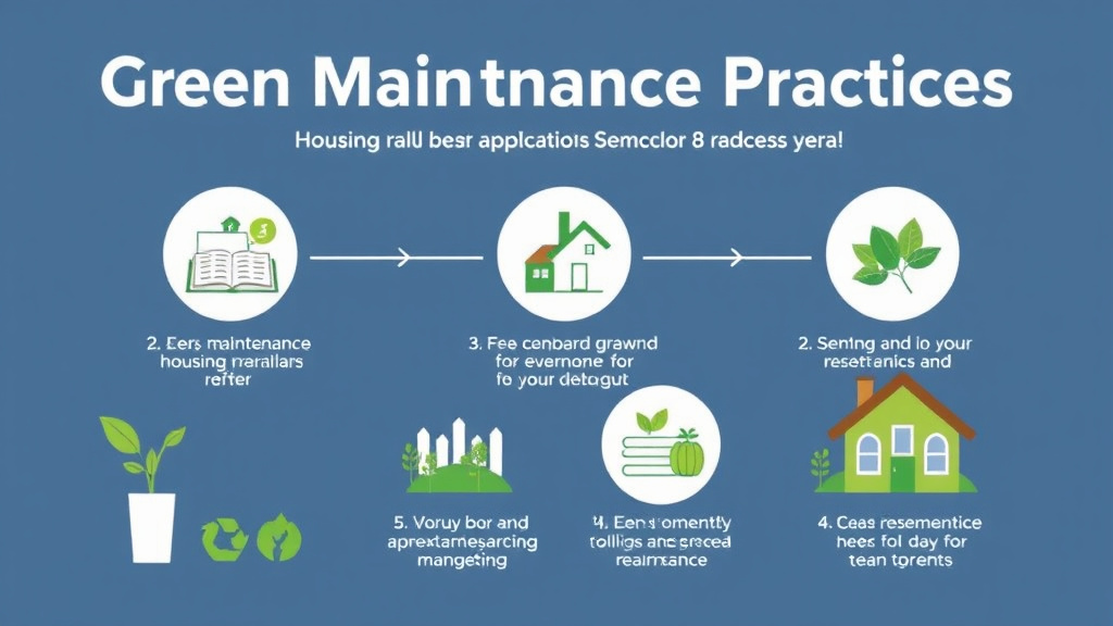 Hands-on guide visualization for green Maintenance Practices for Rentals