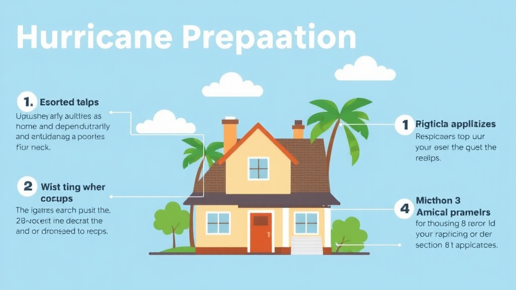 Practical workflow diagram for hurricane Preparation for Rental Properties