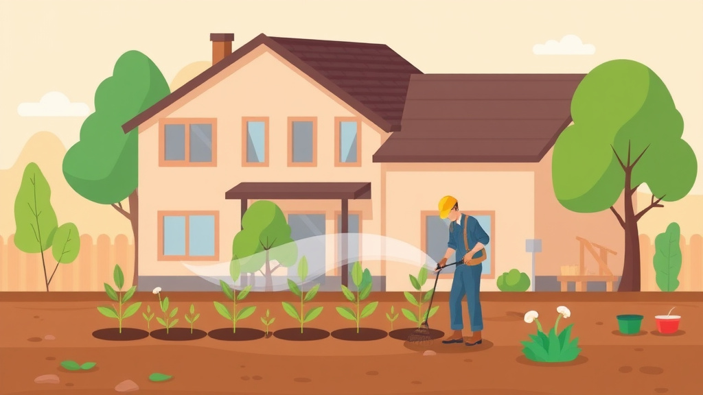 Visual overview of irrigation System Maintenance with key concepts highlighted