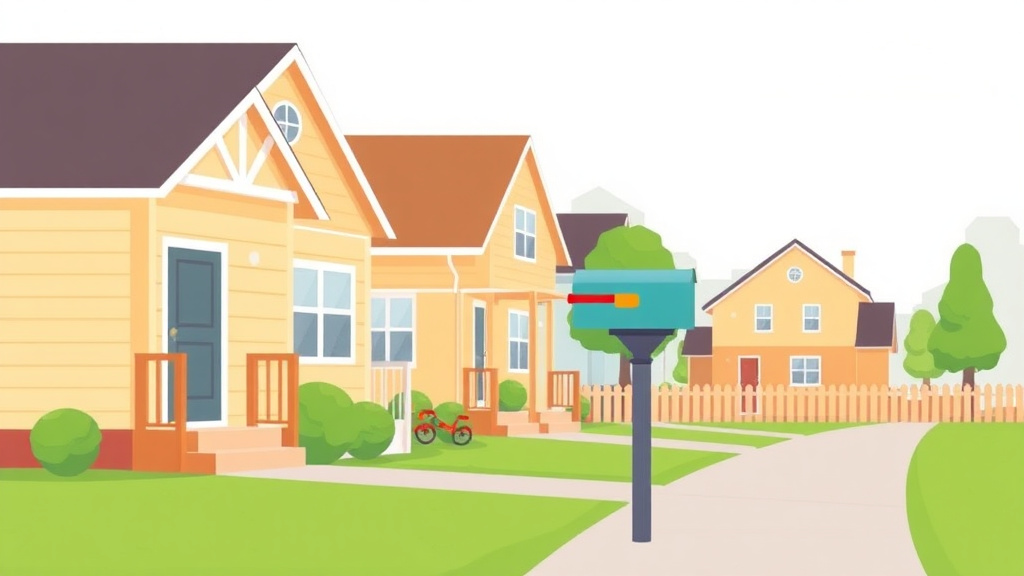 A professional illustration depicting mailbox Maintenance for Rental Properties