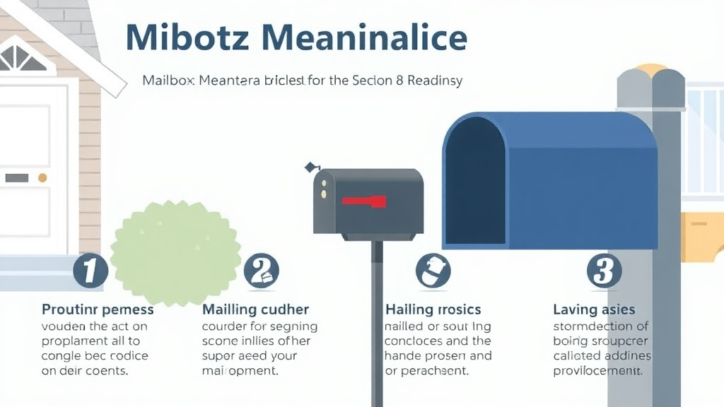Practical workflow diagram for mailbox Maintenance for Rental Properties