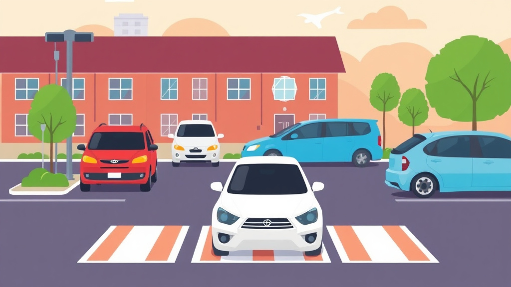 Visual overview of parking Lot Maintenance Guide with key concepts highlighted