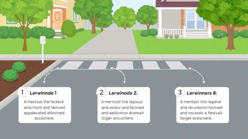 Process flow illustration for putting driveway and Parking Paving Maintenance into action