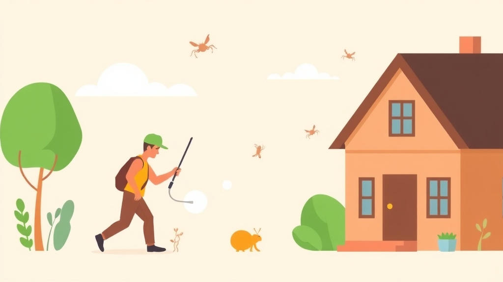 Visual overview of pest Prevention for Rental Properties with key concepts highlighted