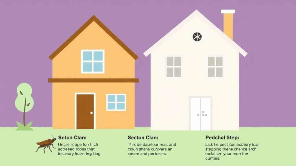 Process flow illustration for putting pest Treatment Guide for Landlords into action