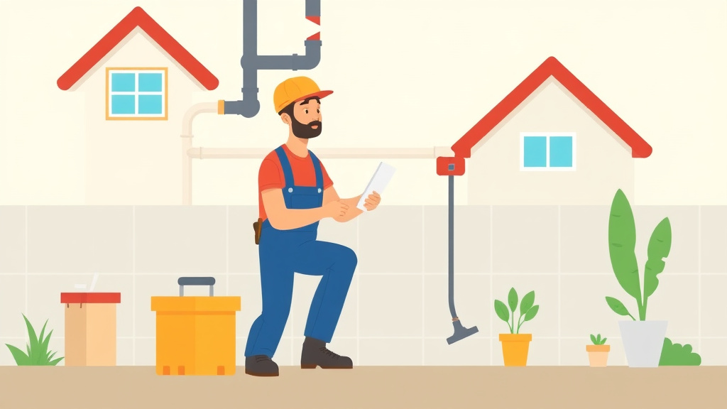 Detailed visual representation of plumbing Maintenance for Rental Properties