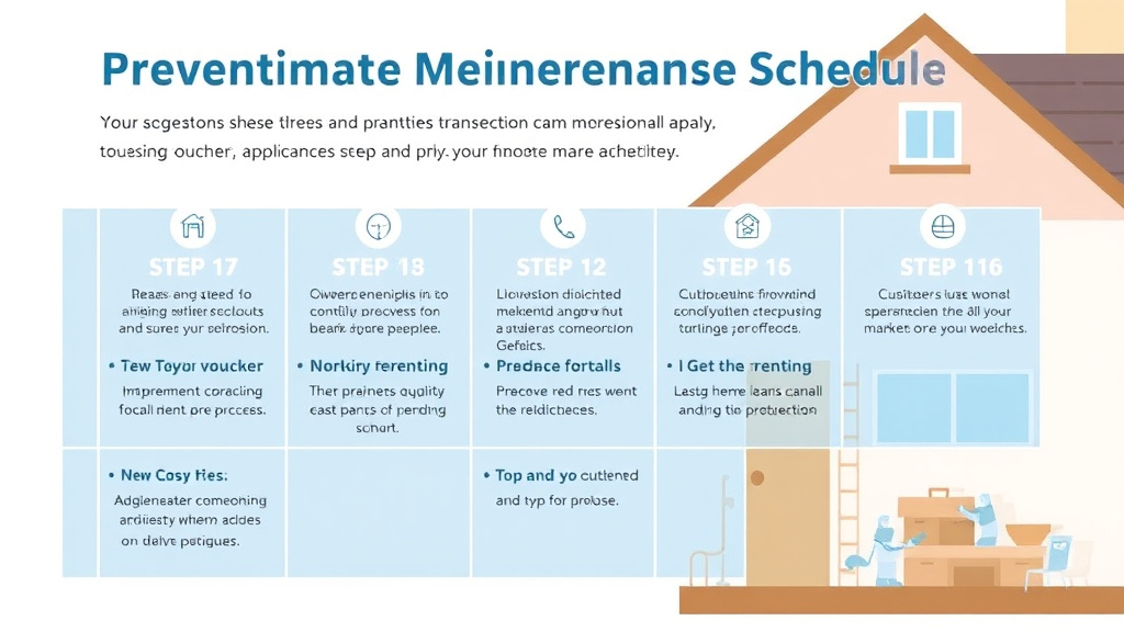Practical workflow diagram for preventive Maintenance Schedule for Rentals