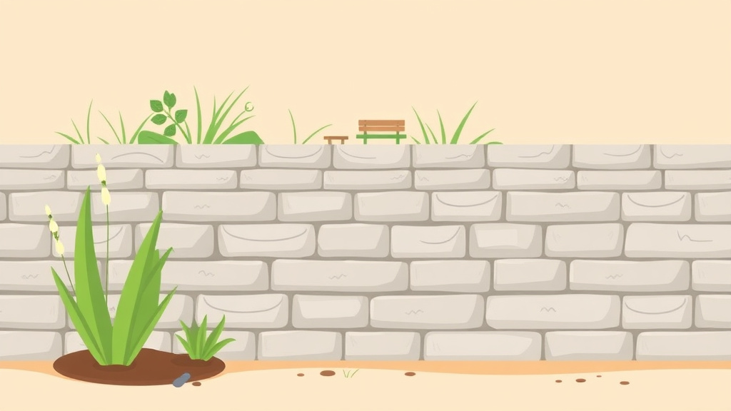 Conceptual diagram showing how retaining Wall Maintenance Guide works in practice