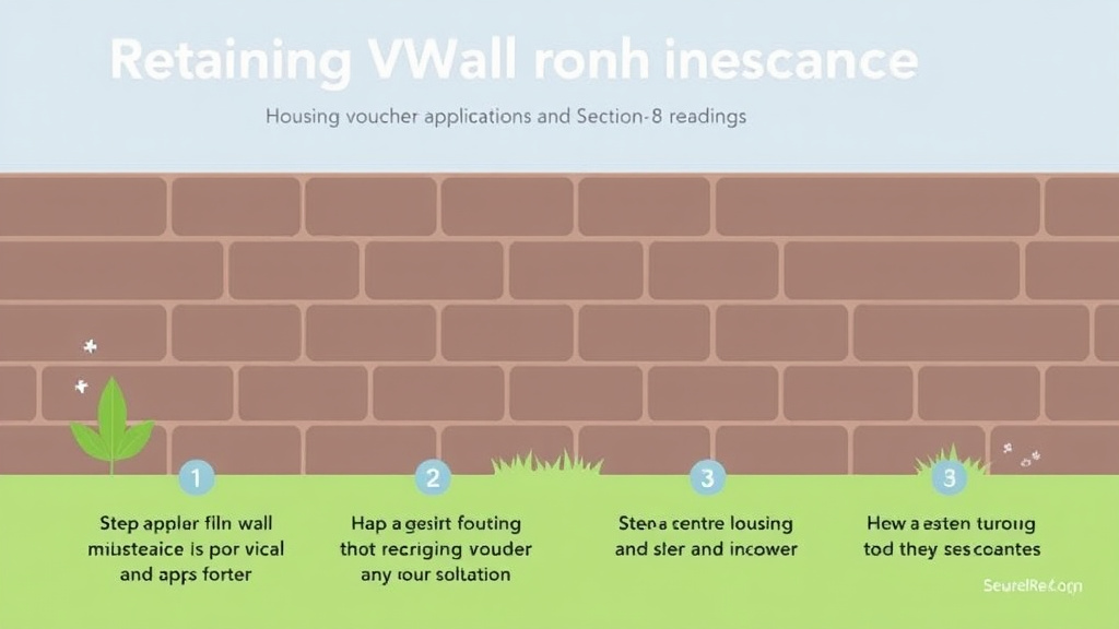 Step-by-step visual guide for implementing retaining Wall Maintenance Guide