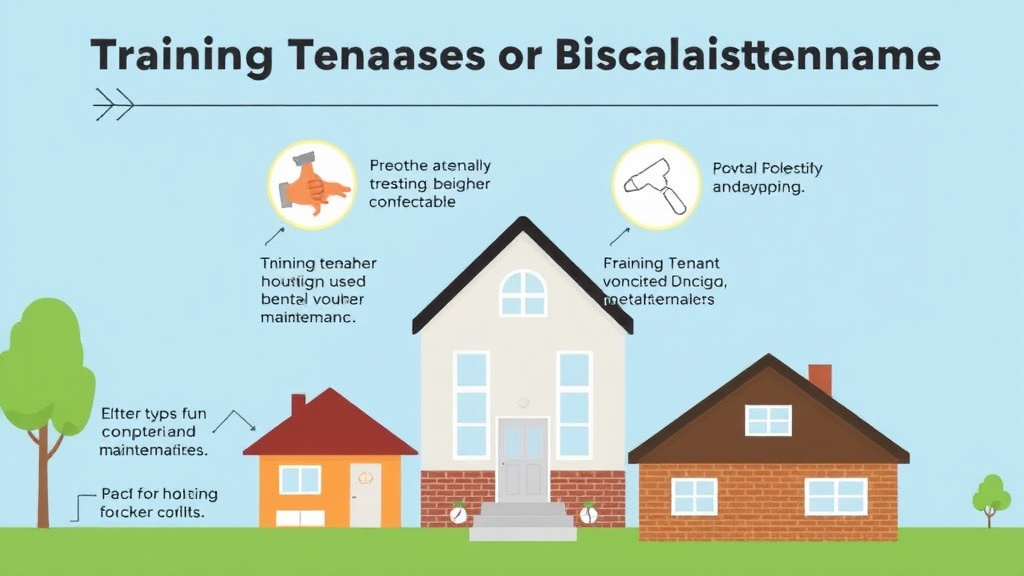 Real-world application diagram for training Tenants on Basic Maintenance