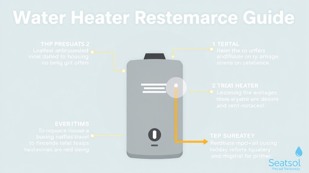 Practical workflow diagram for water Heater Maintenance Guide