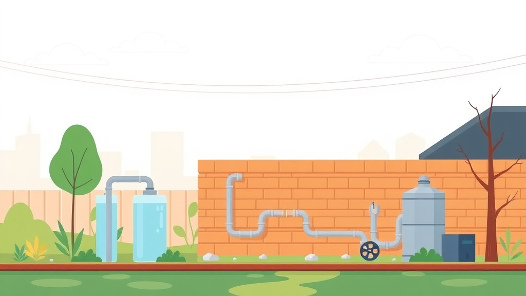 Clear illustration of well Water System Maintenance with supporting details