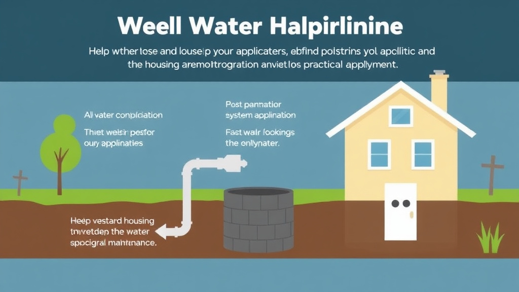 Practical workflow diagram for well Water System Maintenance