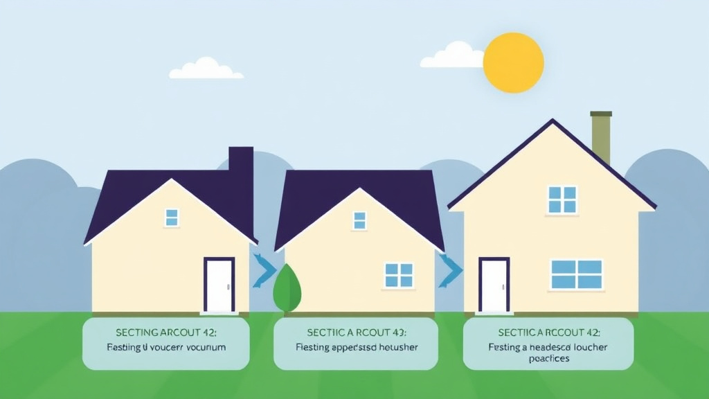 Visual guide for practical steps in emergency housing vouchers in california