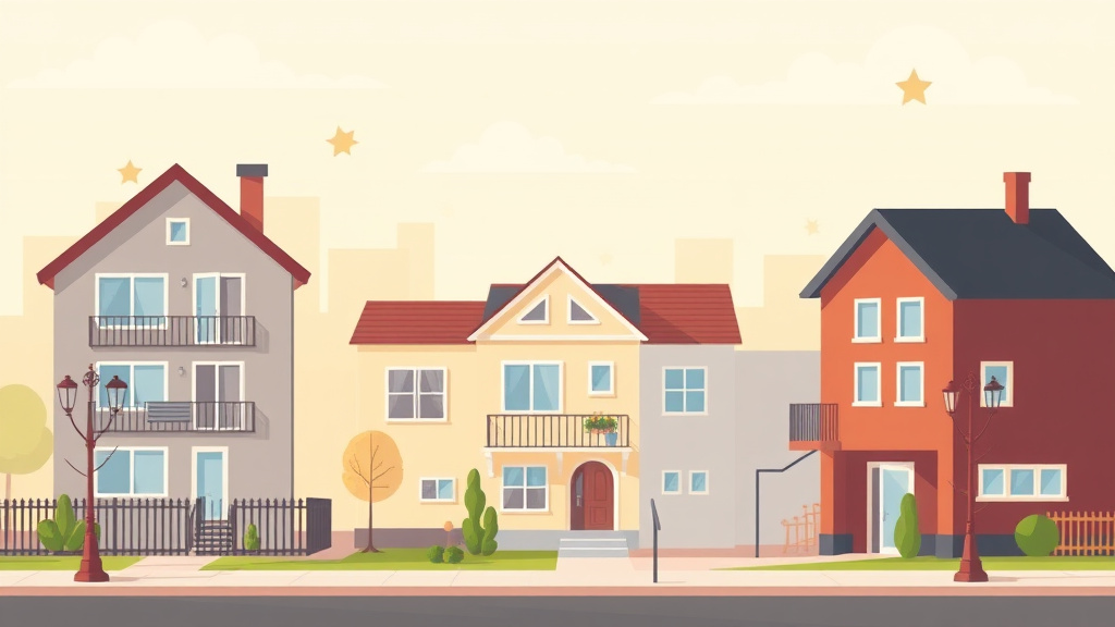 Illustration showing key concepts related to fair market rent in california