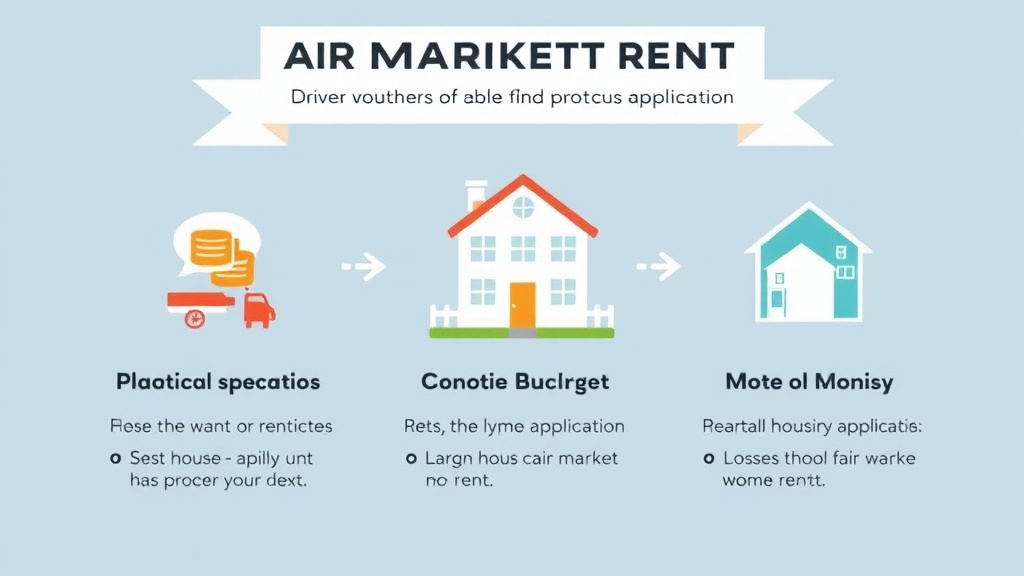 Visual guide for practical steps in fair market rent in colorado