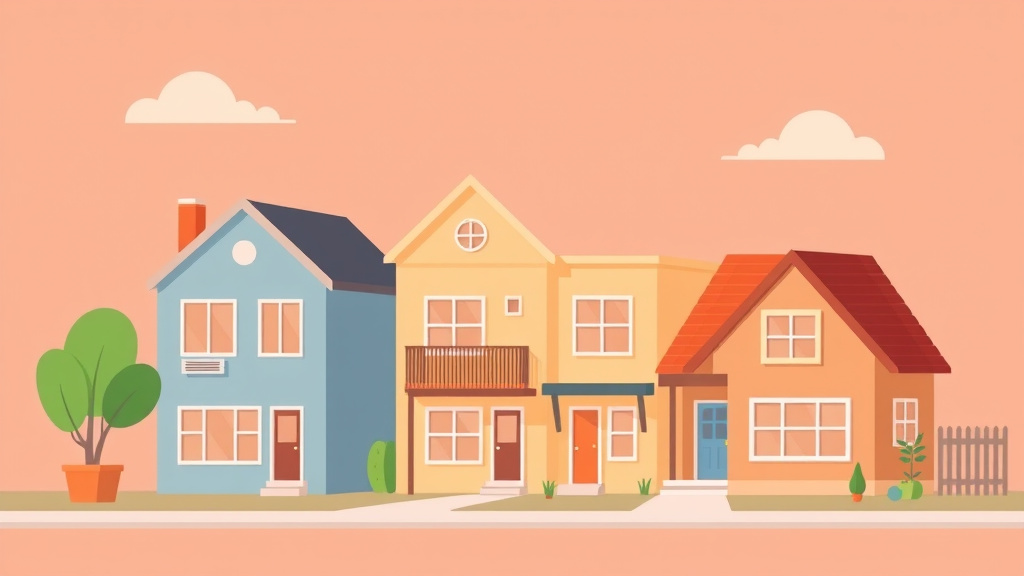 Illustration showing key concepts related to fair market rent in florida