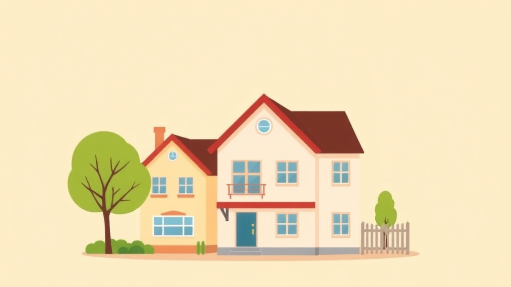 Illustration showing key concepts related to fair market rent in georgia