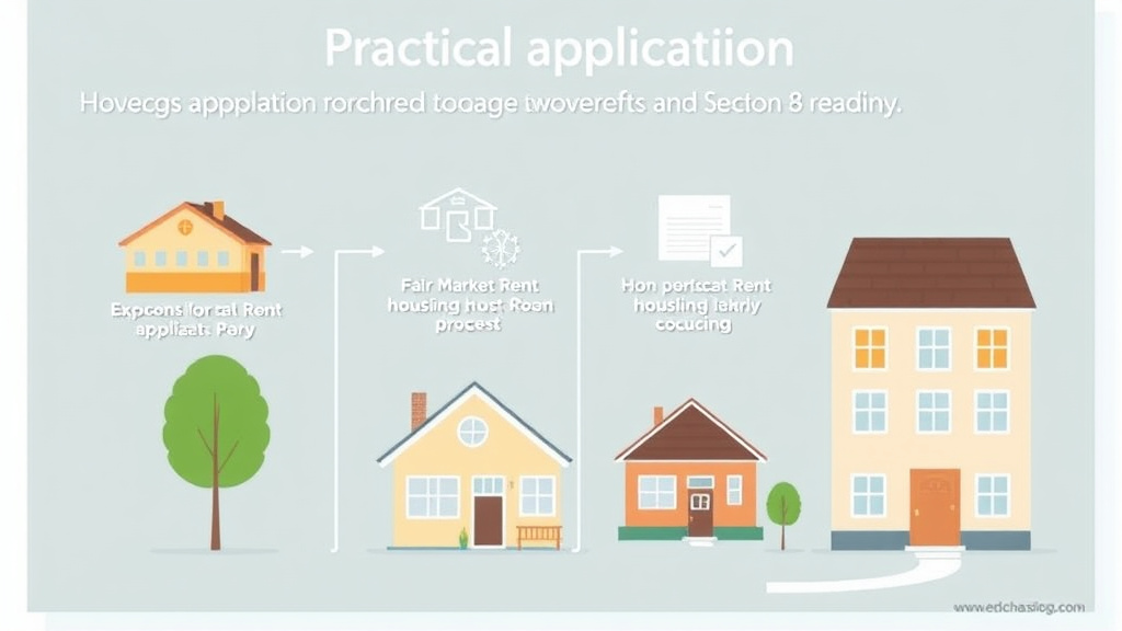 Visual guide for practical steps in fair market rent in georgia