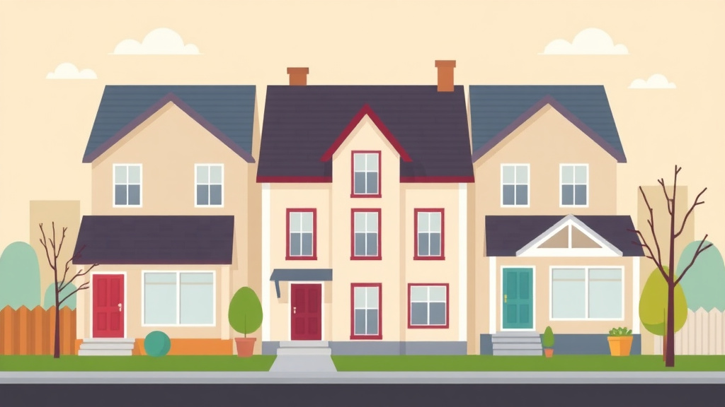 Illustration showing key concepts related to fair market rent in illinois