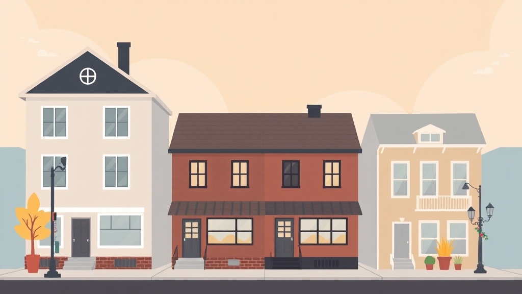 Illustration showing key concepts related to fair market rent in new york