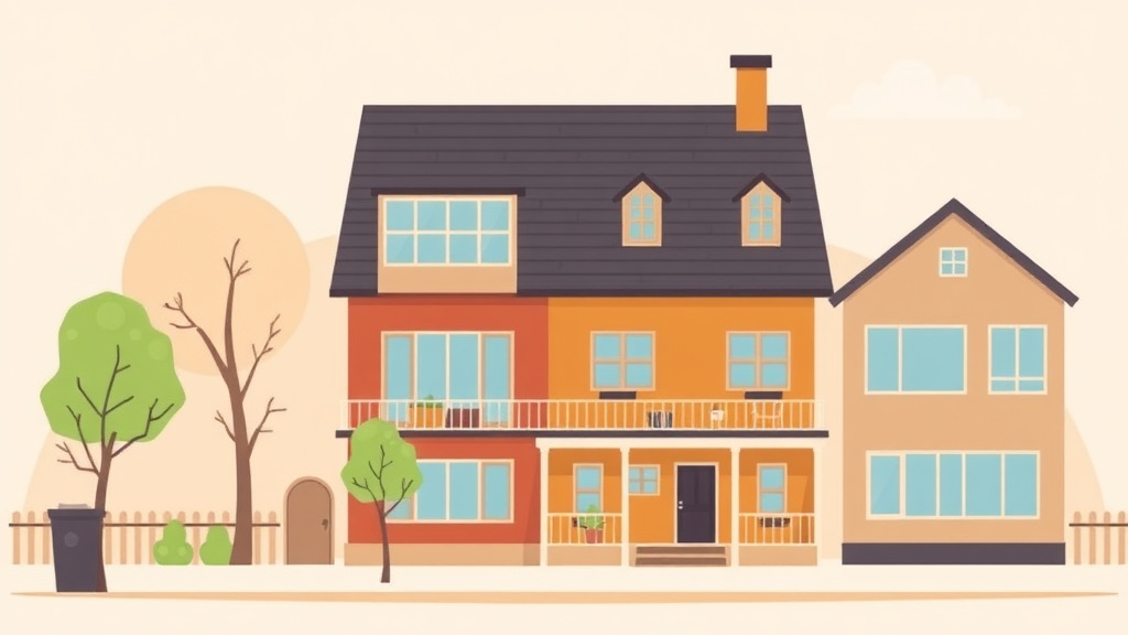 Illustration showing key concepts related to fair market rent in texas