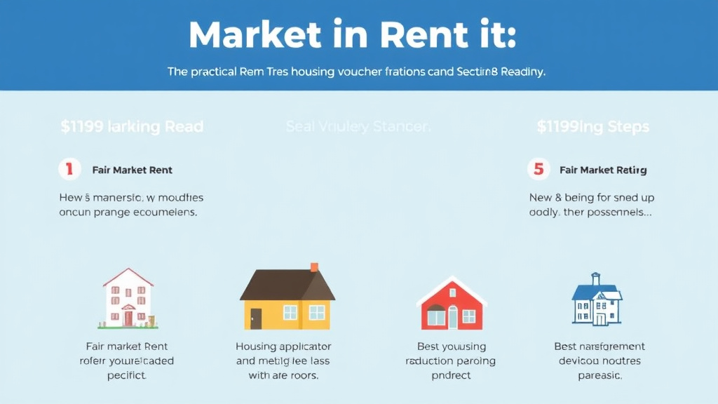 Visual guide for practical steps in fair market rent in texas