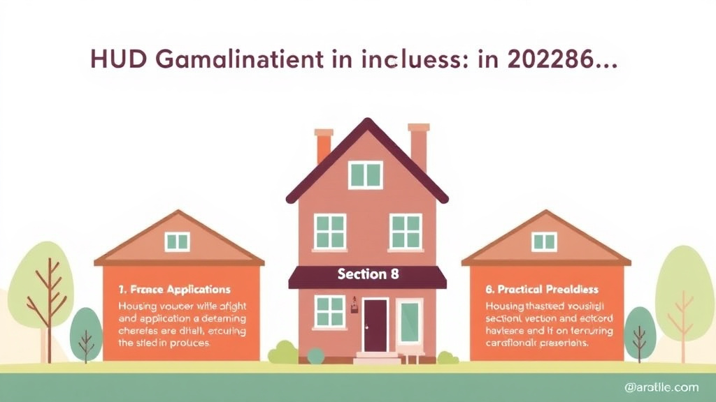 Visual guide for practical steps in hud budget impact on section 8 in 2026