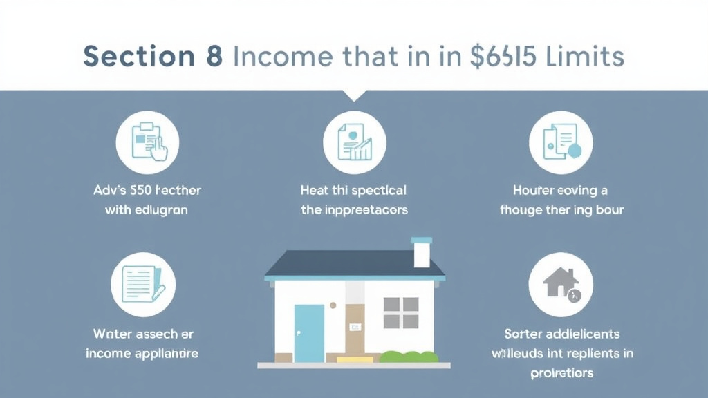 Visual guide for practical steps in section 8 income limits in california