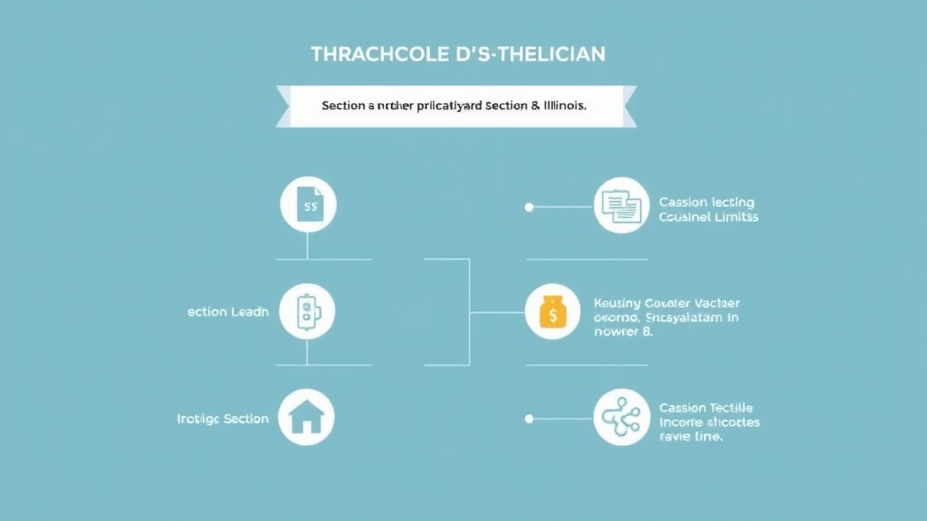 Practical checklist visual for section 8 Income Limits in Illinois