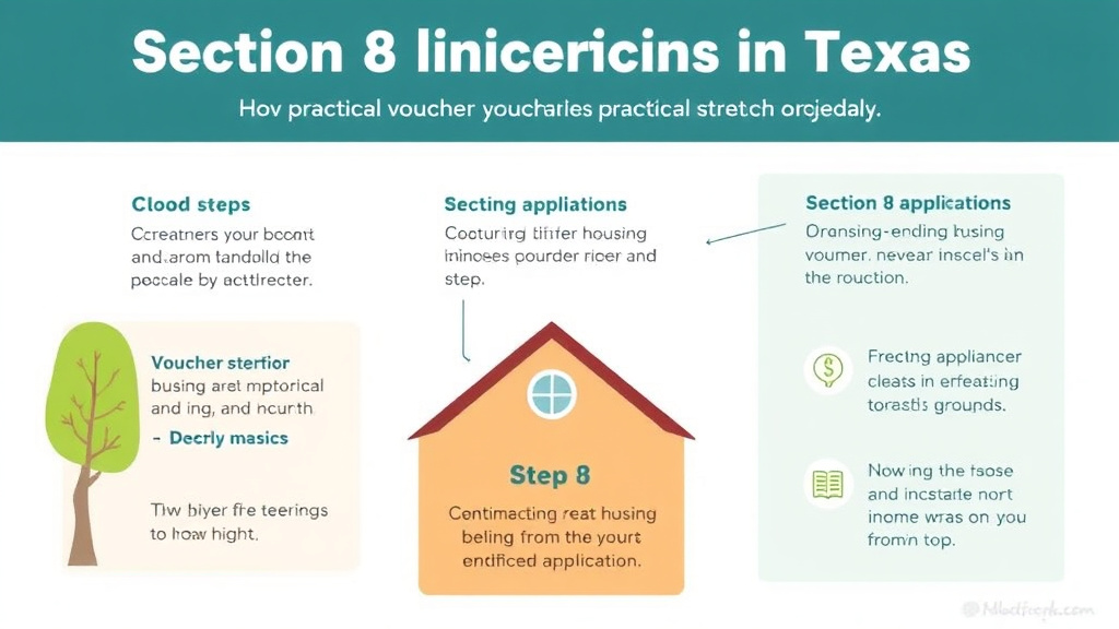 Real-world application diagram for section 8 Income Limits in Texas