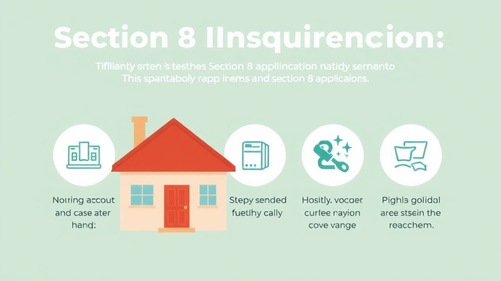 Visual guide for practical steps in section 8 inspection requirements in california