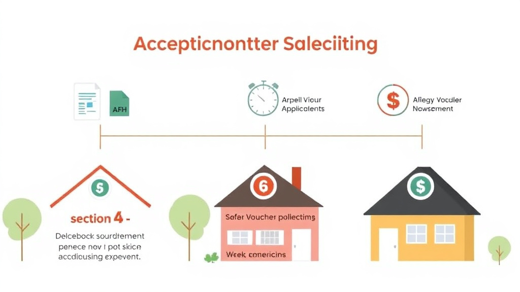 Visual guide for practical steps in accepting section 8 in georgia