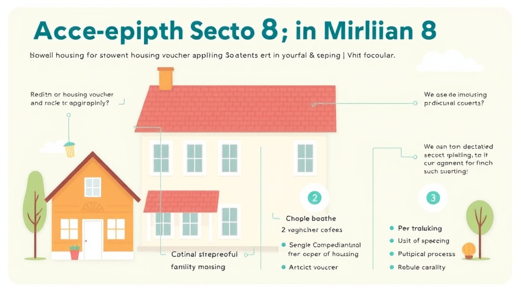 Practical checklist visual for accepting Section 8 in Michigan